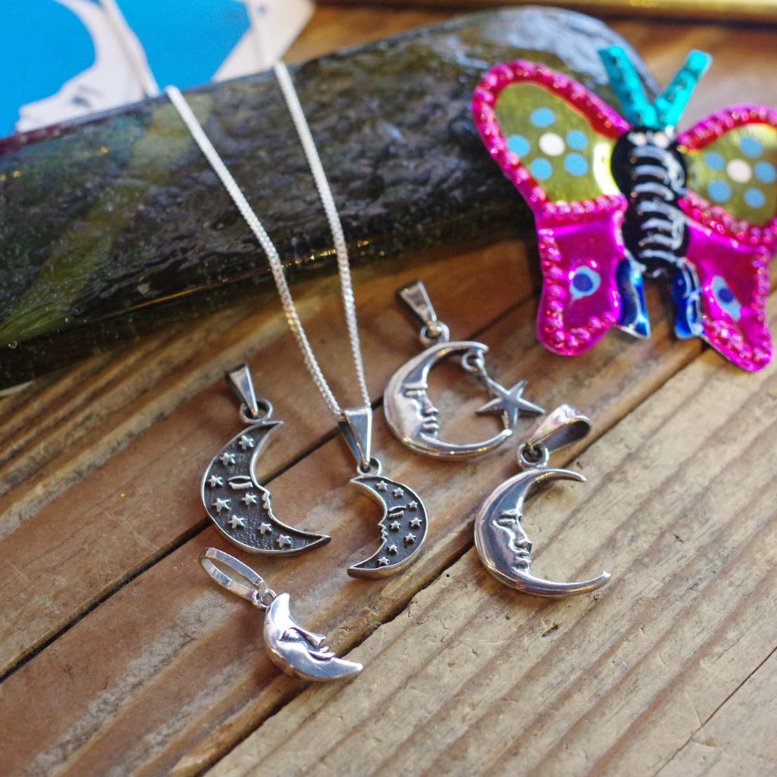 “宇宙モチーフtpシリーズ,星,スター,三日月,月,ムーン,ルナ,カジュアル,シルバー,シルバー925,silver925,top,トップ,ヘッド,ネックレス,ペンダント,チャーム,アクセサリー,メキシコ,メキシコ雑貨,メキシコ雑貨PAD”